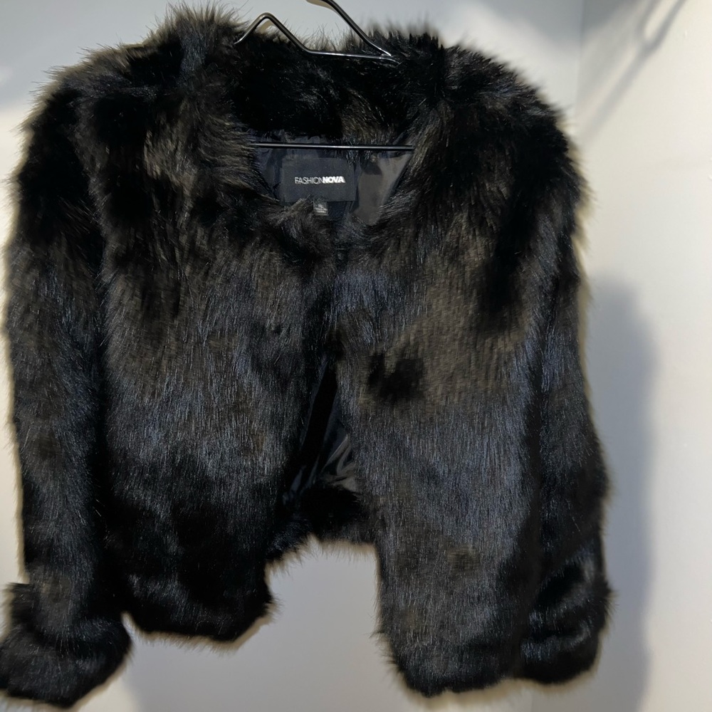 Faux Fur Coat